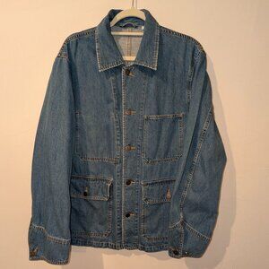 UNIQLO Denim Work Jacket, Men's Medium, New